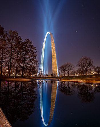 Gateway Arch, St. Louis, Scenic , Captivating scenery HD phone wallpaper