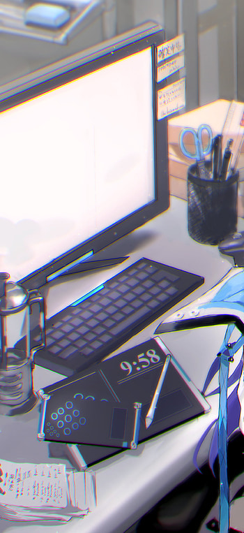 Blue Archive — Study Desk ( & Android), video game, Blue Archive HD phone wallpaper
