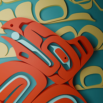 Pixel culture, 3d HD phone wallpaper
