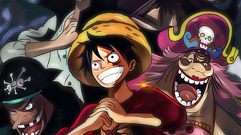 Charlotte Linlin and Marshall D. Teach, Monkey D. Luffy HD wallpaper