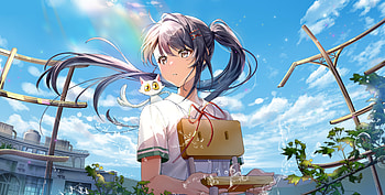 Suzume Iwato, Daijin (Suzume no Tojimari), Suzume Iwato, Anime, Suzume no Tojimari HD wallpaper