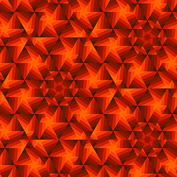 Orange triangular pattern, abstract HD phone wallpaper
