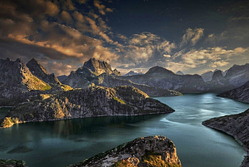 Beautiful Scenery, scenery, nature, lake, mountain HD wallpaper