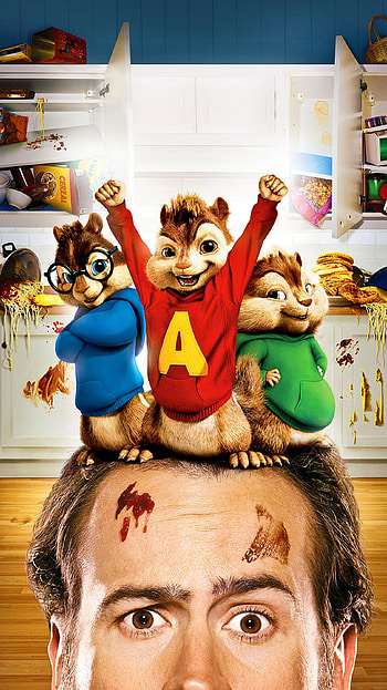 Alvin and the Chipmunks (2022) movie HD phone wallpaper