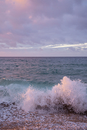 Nature, Water, Sea, Waves, Shore, Bank, Spray, Splash HD phone wallpaper