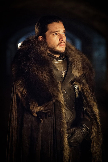 Game of Thrones, Kit Harington, Jon Snow, King in the North HD phone wallpaper