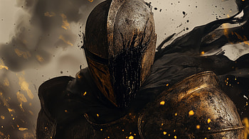 fantasy, knight, cursed armor, armor, helmet HD wallpaper