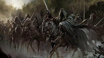 Artistic fantasy artwork, Original LOTR concept, Majestic animals, High definition HD wallpaper