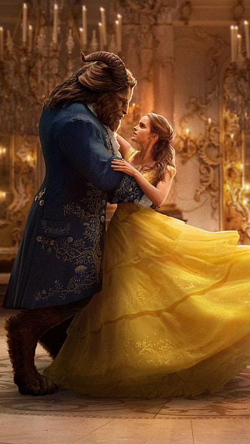 Screen beauty beast, Belle, Emma Watson, Movies HD phone wallpaper