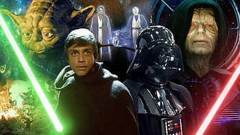 Return of the Jedi, Stunning , Iconic scenes, Star Wars trilogy HD wallpaper