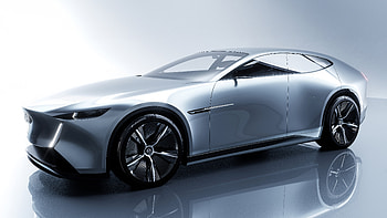 Mazda Vision X-Coupe — Gray Car, Vehicle, Gray Car HD wallpaper