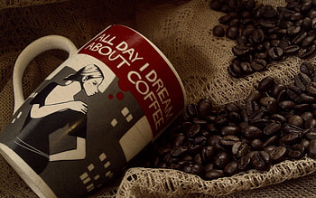 Food, Coffee, Cup, Coffee Beans HD wallpaper