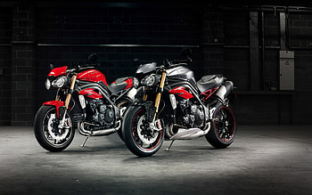 Triump Triple R, triump, daytona, bikes, red, racing HD wallpaper
