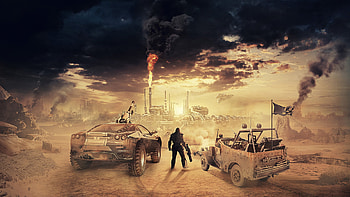 War In The Desert, artist, artwork, behance HD wallpaper