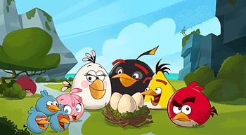 Angry Birds, Angry bird cartoon, App domination, Digital presence HD wallpaper