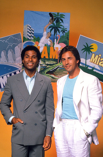 Don Johnson, Miami Vice trivia, Philip Michael Thomas, Tl Star feature HD phone wallpaper