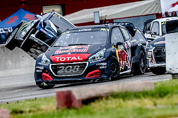 Peugeot 208, Rallycross HD wallpaper