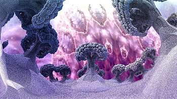 3d Trippy Psychedelic Space Fractal, 3D, space, trippy, psychedelic, forest, Abstract, fractal HD wallpaper