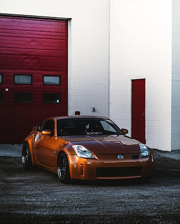 Sports, Nissan, Cars, Car, Front View, Nissan 350Z, Sports Car HD phone wallpaper