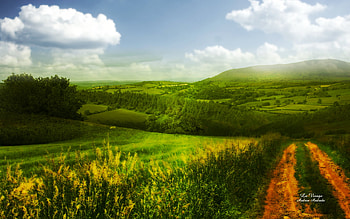 Landscape, Roads HD wallpaper