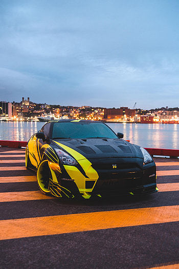 Nissan Gtr, Sports, Nissan, Cars, Lights, Car, Sports Car HD phone wallpaper