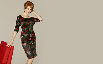 Christina Hendricks HD wallpaper