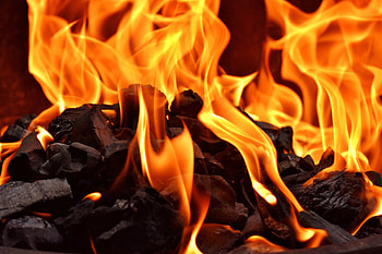 Fire, Bonfire, Flame, Miscellanea, Miscellaneous, Angle, Corner HD wallpaper
