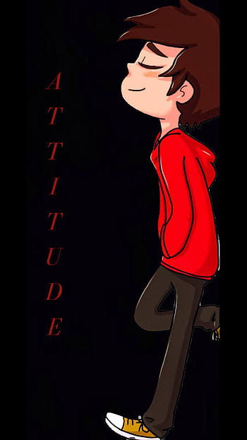 Attitude, red, standing, black, teen, boy HD phone wallpaper