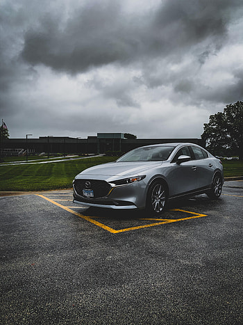Mazda, Cars, Car, Grey, Side View HD phone wallpaper