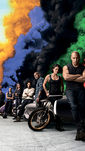 F9 movie, Fast and Furious cast, poster HD phone wallpaper