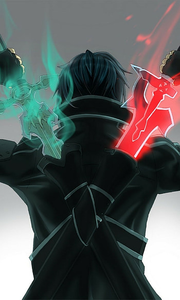 Kirito, Anime, Sword Art Online HD phone wallpaper