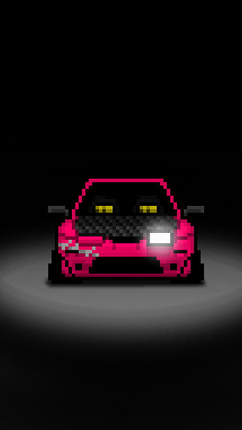 180SX drift mini pixel, JDM, automotive_design HD phone wallpaper