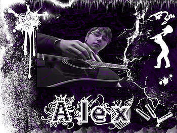 guitar singer, purple, music, love, guitar, alex, friend HD wallpaper