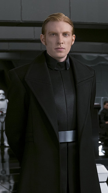 Domhnall Gleeson, Star Wars, The Last Jedi HD phone wallpaper