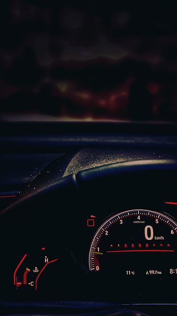 Type R dash, automotive lighting, cloud HD phone wallpaper