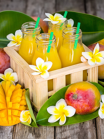 Juice, Mangos HD phone wallpaper