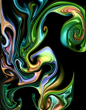 Rainbow Flow 2, liquid, abstract, colorful HD phone wallpaper