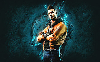 Fortnite Maverick Skin, Fortnite, main characters, blue stone background, Maverick, Fortnite skins, Maverick Skin, Maverick Fortnite, Fortnite characters HD wallpaper