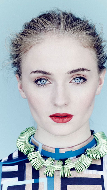 Sophie Turner, hollywood actress HD phone wallpaper