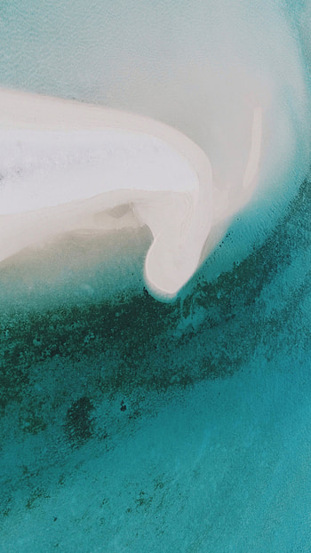 Nature, Water, Beach, Sand, View From Above, Shore, Bank, Island HD phone wallpaper