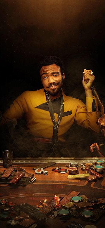 Donald Glover as Lando, Star Wars HD phone wallpaper