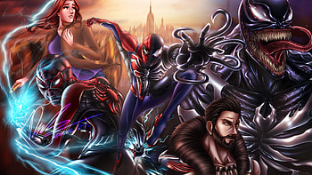 Spiderman 2 Be Greater Together, marvels-spider-man-2, spiderman, venom, 2024-games, ps5-games, games, video-games, artwork, artist, digital-art, artstation HD wallpaper