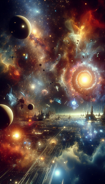 Epic Space Opera for s, space, galaxy, Stars, planet HD phone wallpaper