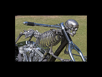 Skull Bike, motorcycle, skull, bike, skeleton HD wallpaper