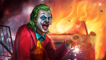 Joker Hard, joker-movie, joker, superheroes, supervillain, artstation HD wallpaper