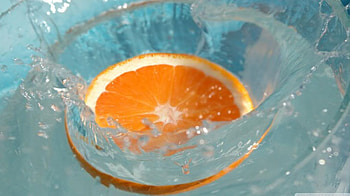 Fresh orange, tropic, graphy, splash, , fruits, fresh, food, orange, water splash, summer, eat, abstract, , water HD wallpaper