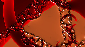 Trippy Psychedelic Fractal, trippy, psychedelic, aesthetic, Abstract, fractal HD wallpaper