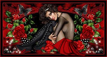 ROSE ROUGE, FLOWERS, BLACK, BUTERFLIES, ROSES, FEMALE, RED HD wallpaper