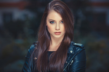 Brunette Gorgeous Face , brunette, girls, model HD wallpaper