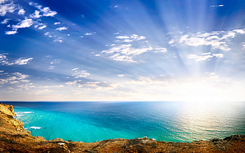 Landscape, Sea HD wallpaper